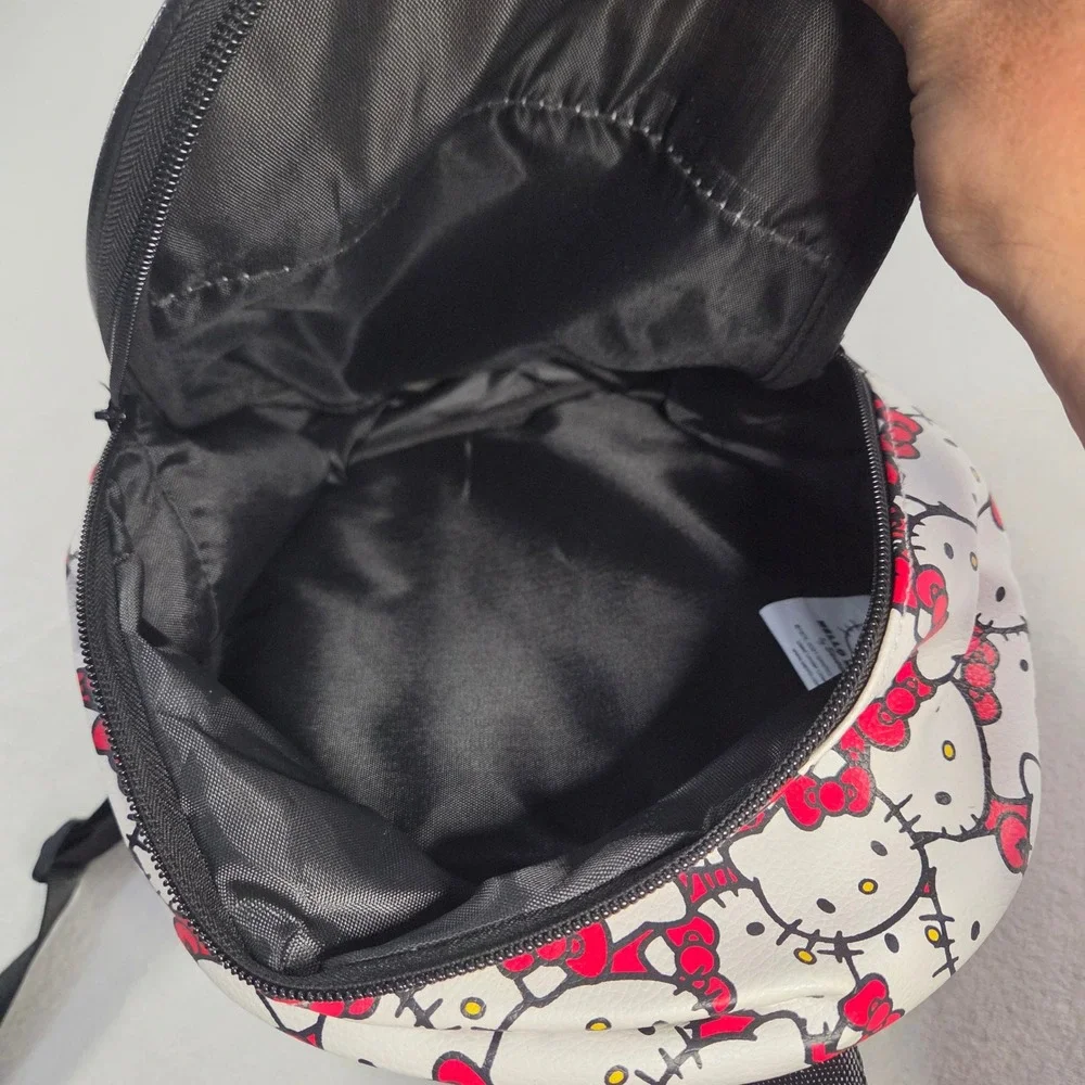 Hello Kitty Sanrio Mini Backpack White Red All Over Print Kids Small Bag 2021